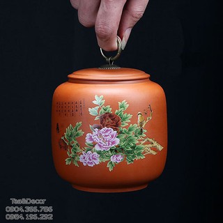 Bình đựng trà tử sa nghi hưng nguyên khoáng
