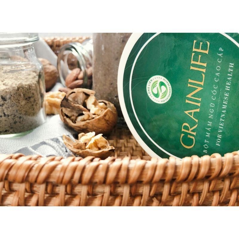 Bột Mầm Ngũ Cốc Cao Cấp GRAINLIFE 500gr - Ngũ Cốc Mầm Cao Cấp Long Liên