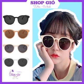 Kính mát nữ mắt mèo thời trang SHOP GIÓ Mẫu được thiết kế màu sắc trẻ trung, kính chống tia UV giúp bảo vệ mắt KM01