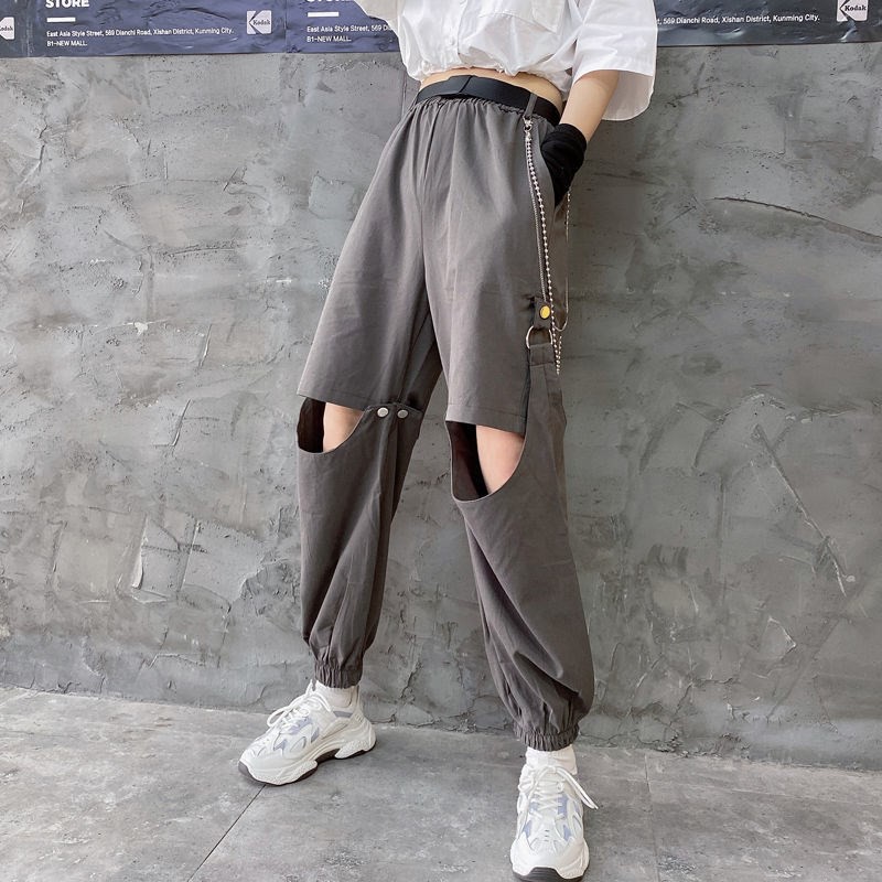 quần ống rộng Rách Gối Thời Trang Cho Nữ | BigBuy360 - bigbuy360.vn