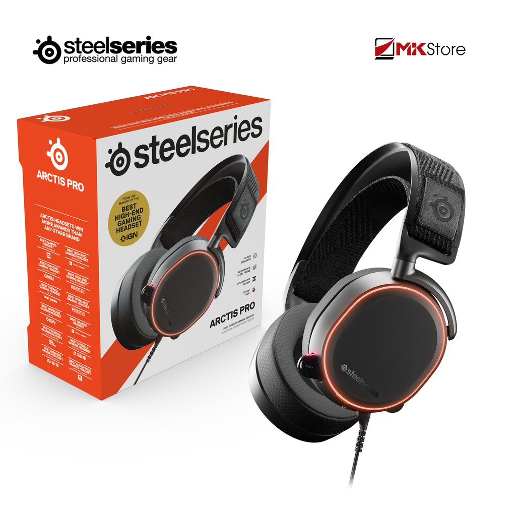 Tai nghe chơi game Steelseries Arctis Pro RGB âm thanh DTS Headphone:X v2.0 surround