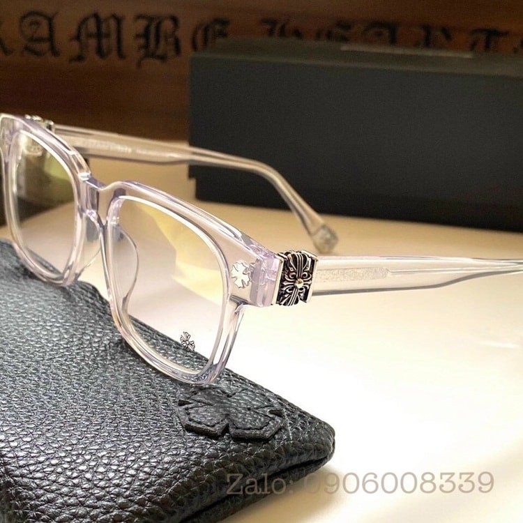 Gọng kính nam nữ Chrome Heart SHAGSS  mắt râm có thể tháo rời , Kính mắt thời trang,Tặng mắt cận khi mua gọng kính