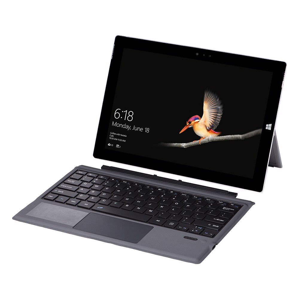 Bàn phím Bluetooth cho Surface Pro 3/4/5/6 Pro 2017 có touchpad và đèn nền Promax 1089DC (Chuẩn sạc type C )