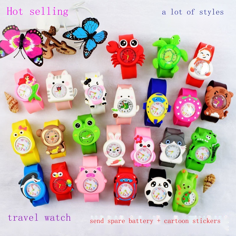 Đồng Hồ Đeo Tay Điện Tử Hình Hoạt Hình Đáng Yêu Dành Cho Trẻ