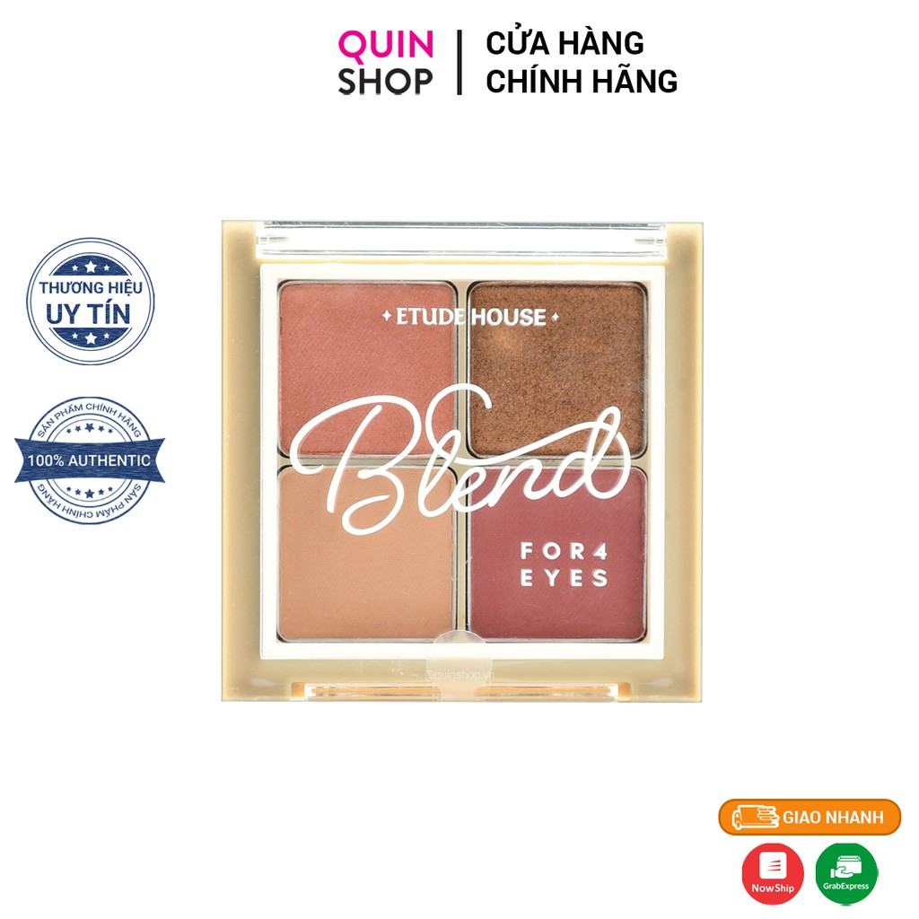 Phấn mắt Etude Blend For Eyes 4 ô