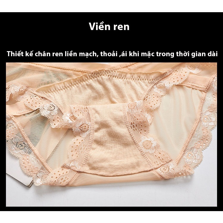 [FREE SHIP] Giá Sỉ Quần Lót Nữ Phối Ren Cao Cấp Chính Hãng Loại 1