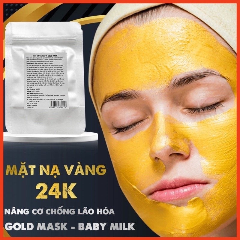 Mặt Nạ Vàng Nâng Cơ Chống Lão Hoá Gold Mask – Hàng Hiệu Cao Thiên Nhi