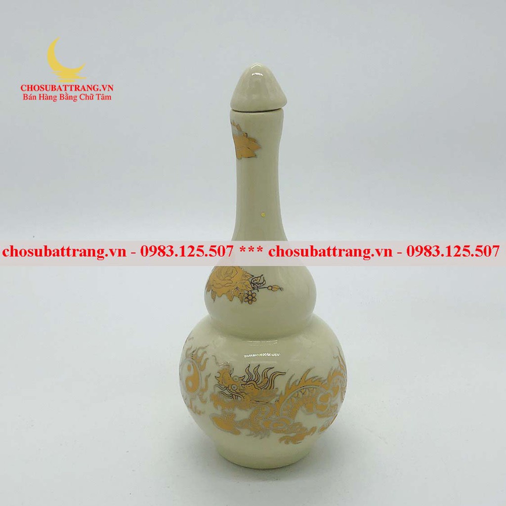 Nậm đựng rượu thờ vàng kim