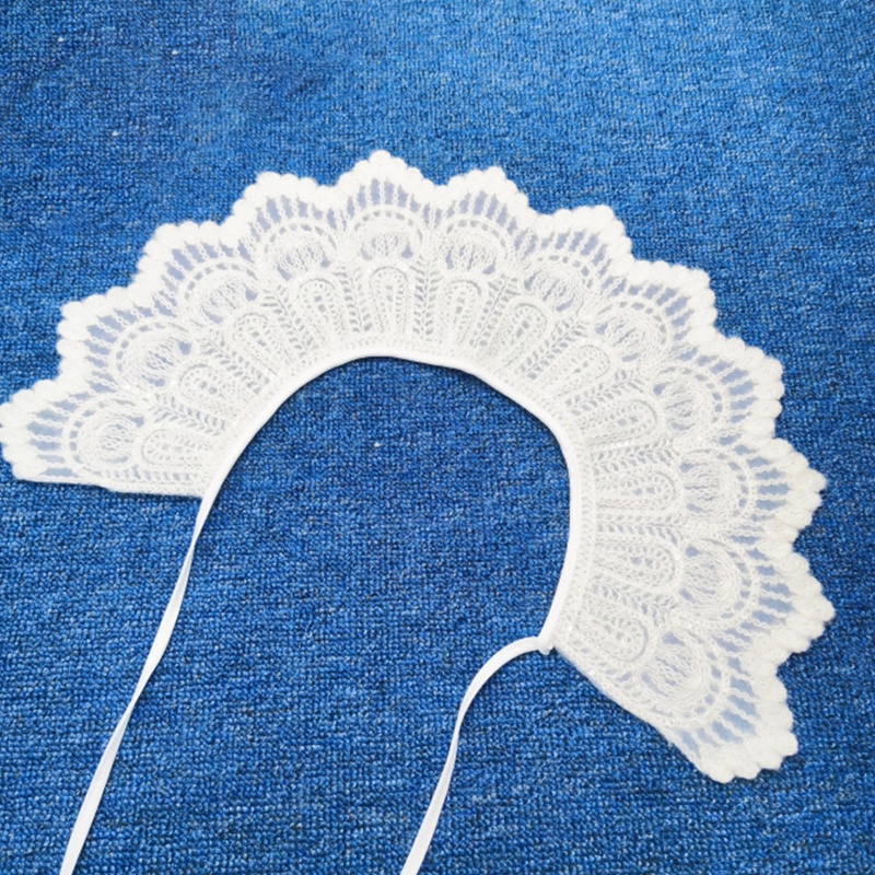 Cổ Áo Rời Phối Ren Giả Thời Trang Nữ