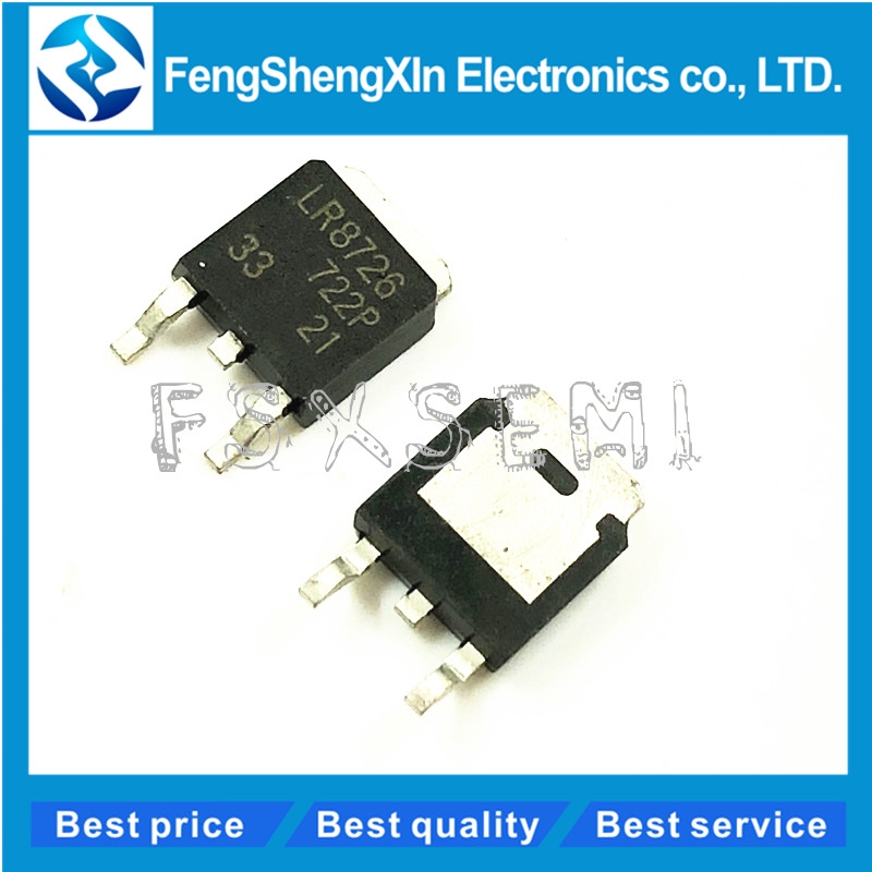 Set 10 Linh Kiện Bán Dẫn Irlr8726 Lr8726 Irlr8726Trpbf Irlr8726Pbf To-252