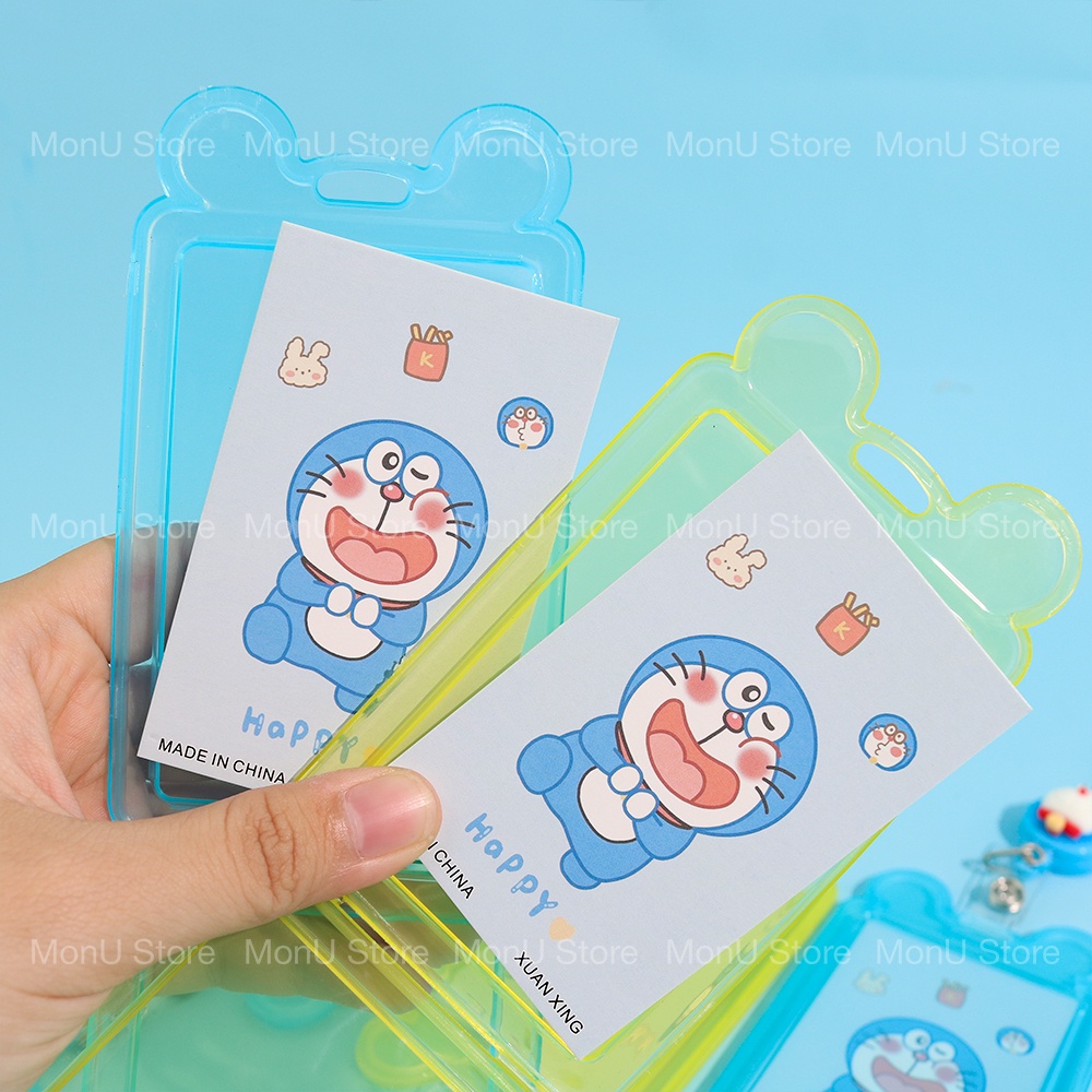 Dây đeo thẻ và bảng tên học sinh, sinh viên, nhân viên hình DORAEMON DOREMON dễ thương cute MON0386 TooYoo