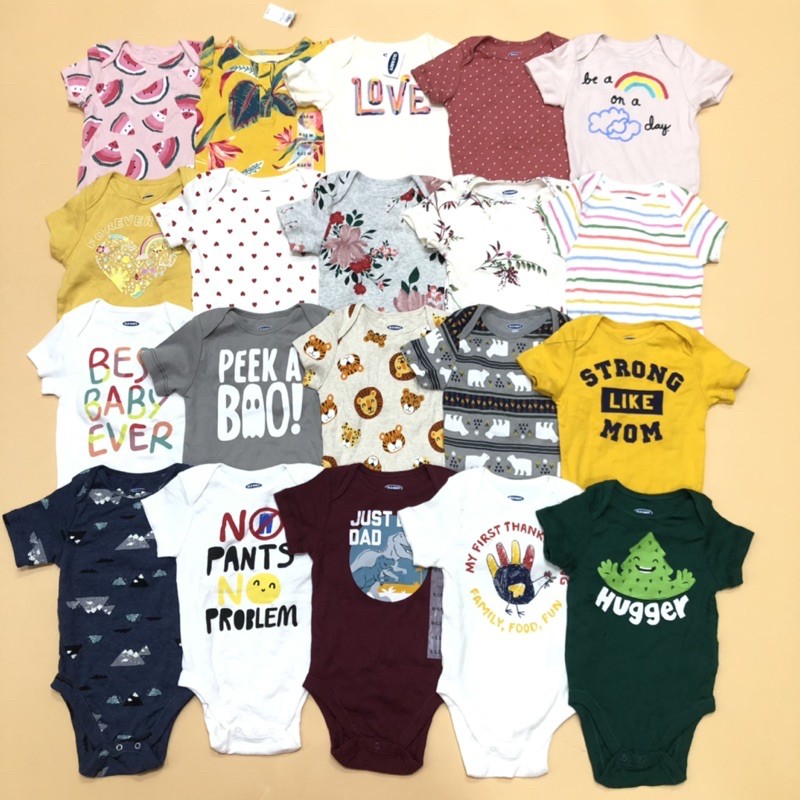 Bodysuit Old Navy xuất xịn Size 3-24m