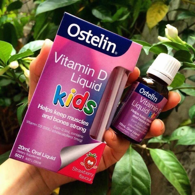 Vitamin D ostelin cho trẻ trên 6m