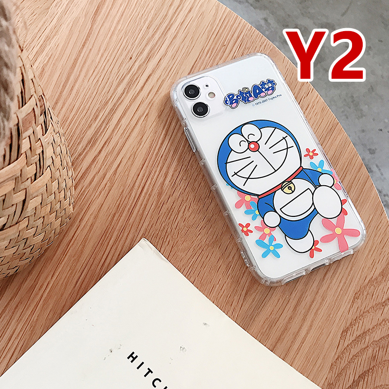 Ốp lưng dẻo hình doraemon dễ thương cho iPhone 11 Pro Max 6 6s 7 8 Plus XR X XS MAX SE 202