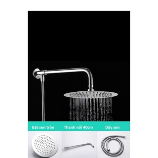 Đủ bộ cần treo bát sen tắm đứng