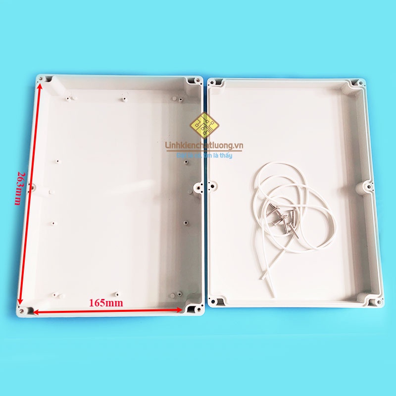 Hộp nhựa 290x210x60mm chống ẩm