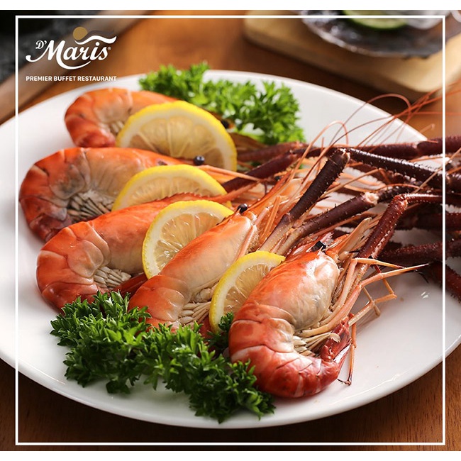 HCM  D'Maris Parkson Cantavil Quận 2 - Buffet Hải Sản Cao Cấp