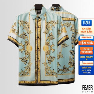 Áo sơ mi nam FEAER DENIM chất thoáng khí nhẹ vải lụa BLUE HORSE GOLD