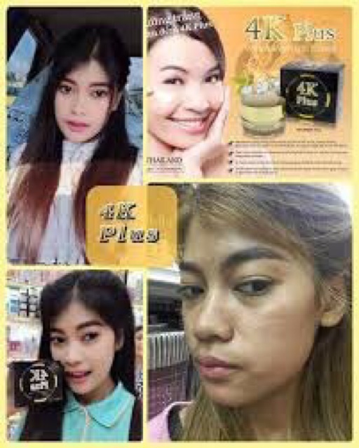 Kem dưỡng trắng da 4k Plus Whitening Night Cream