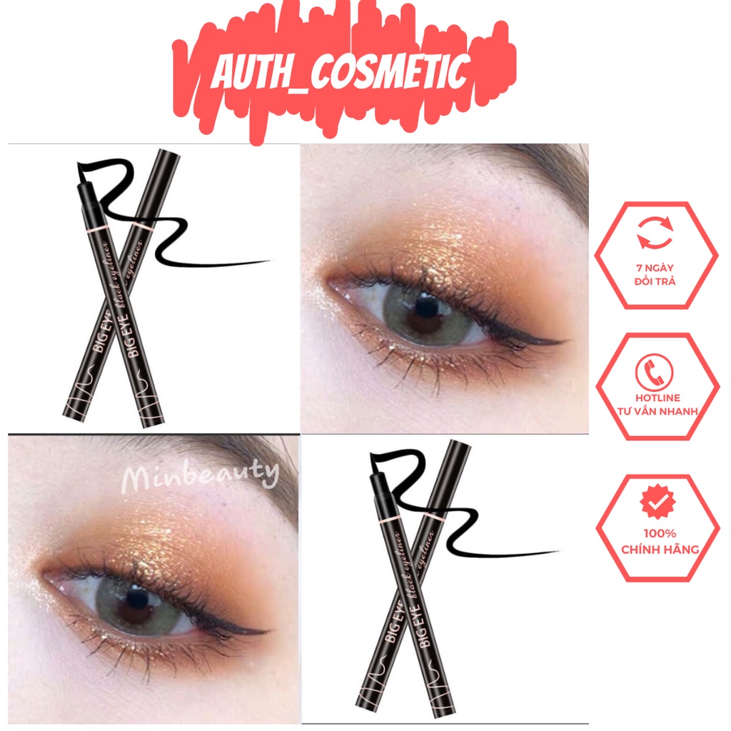 Bút kẻ mắt sắc nét chống nước lâu trôi