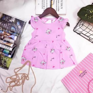 Váy lanh lụa cực mềm ,mát cho bé gái
