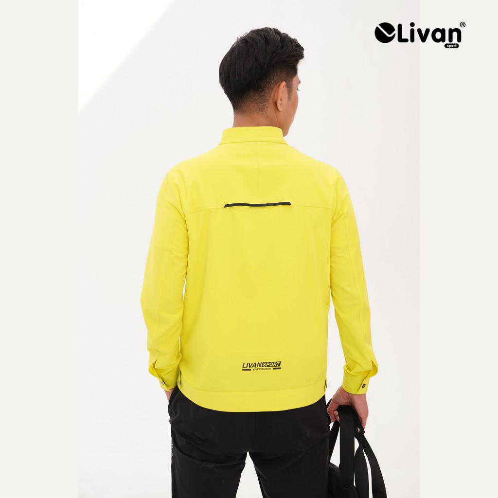 Áo Gió Nam Livan Sport Chính Hãng Harrington 1 Lớp Cao Cấp