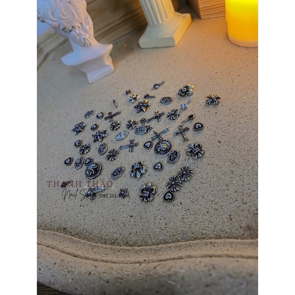 Set charm crom heart