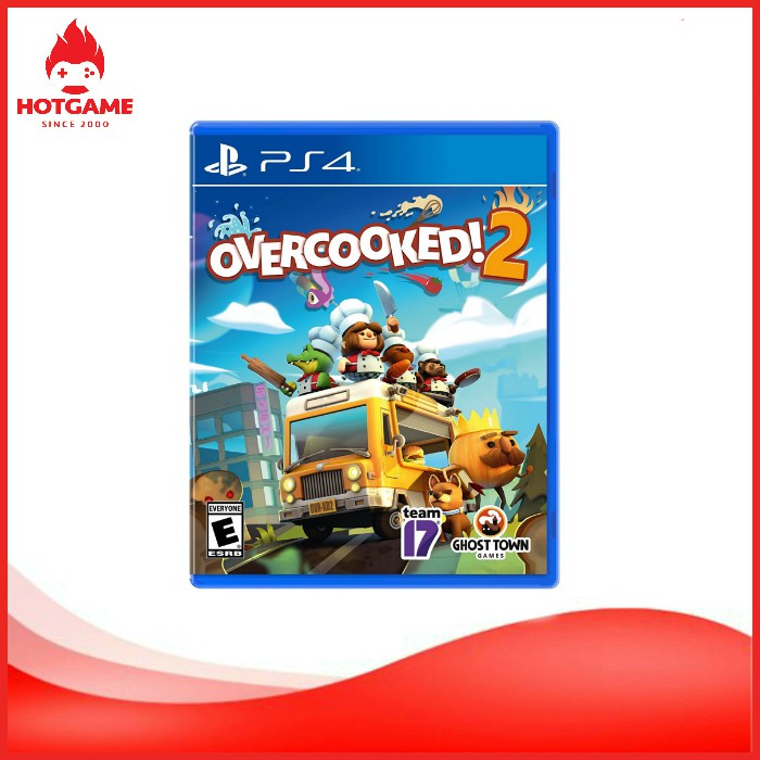 Đĩa game PS4 Overcook 2 mới nguyên seal