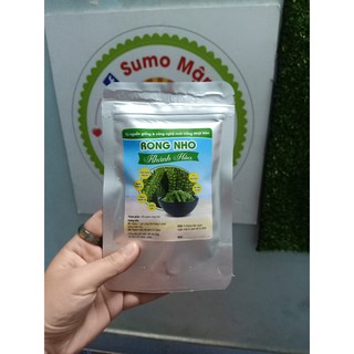 COMBO 5 GÓI RONG NHO 100GR/GÓI TẶNG CHAI SỐT MÈ RANG 180ML