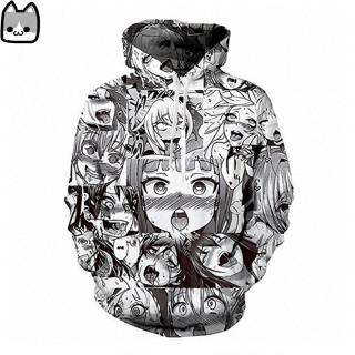 Áo hoodie dài tay in họa tiết hoạt hình Anime độc đáo