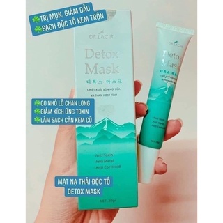 Mặt nạ thải độc da mask detox dr lacir