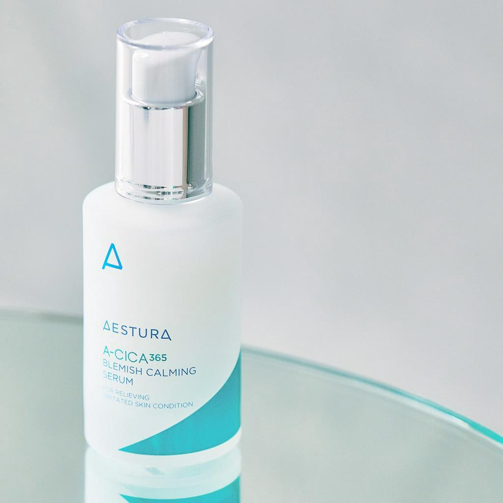 AESTURA A-Cica 365 Calming Hydro Toner / Stress Relief Cream-Essence / Soft Calming Mask Pad / Blemish Calming Serum / Calming Cream - For Relieving Irritated Skin Condition