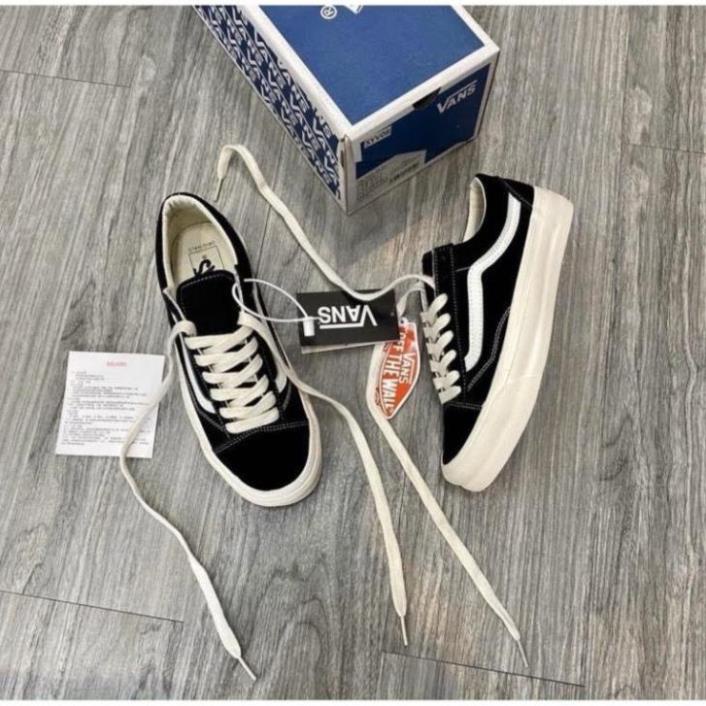 GIÀY 𝐕𝐀𝐍𝐒 VAULT OLD SKOOL MÀU ĐEN ⚡Full box bill⚡ Giày thể thao nam nữ 2021