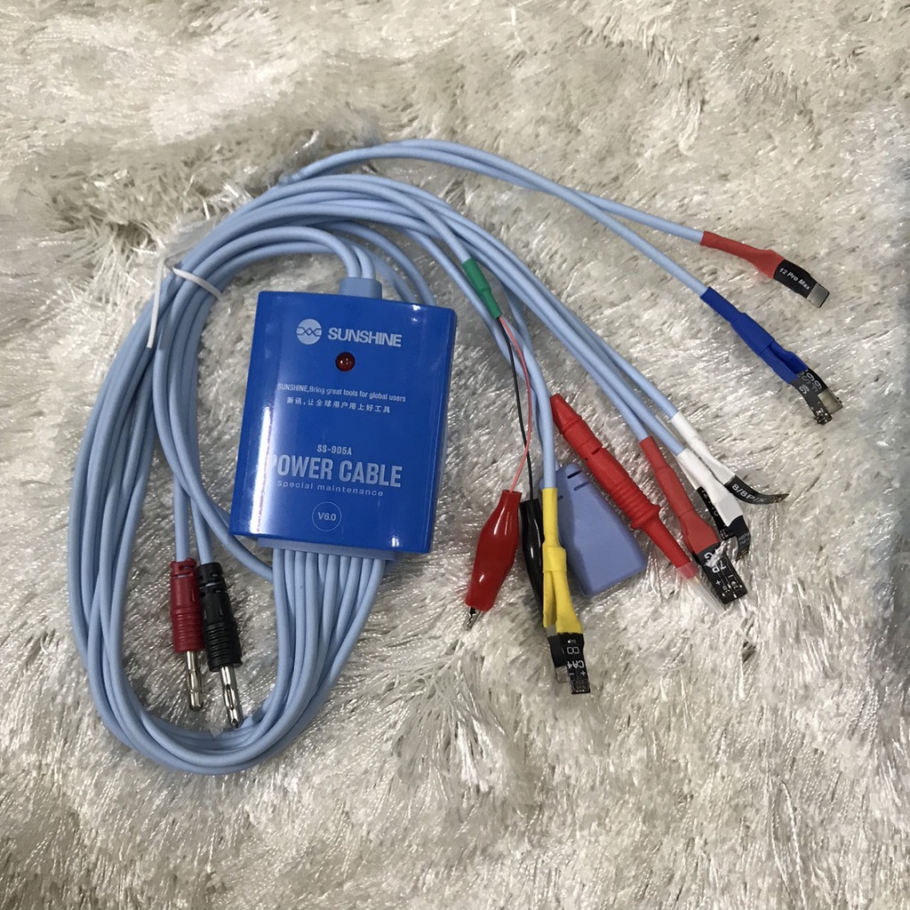 Dây cấp nguồn SS-905A V6.0| 5S-12promax/12Mini/ SAM/ Sunshine