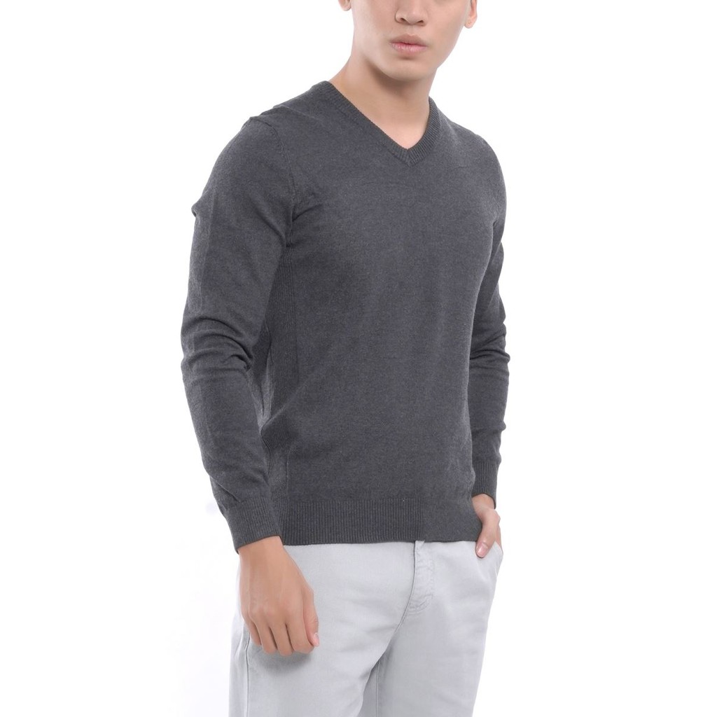 Áo len dài tay nam Aristino AWO032W7