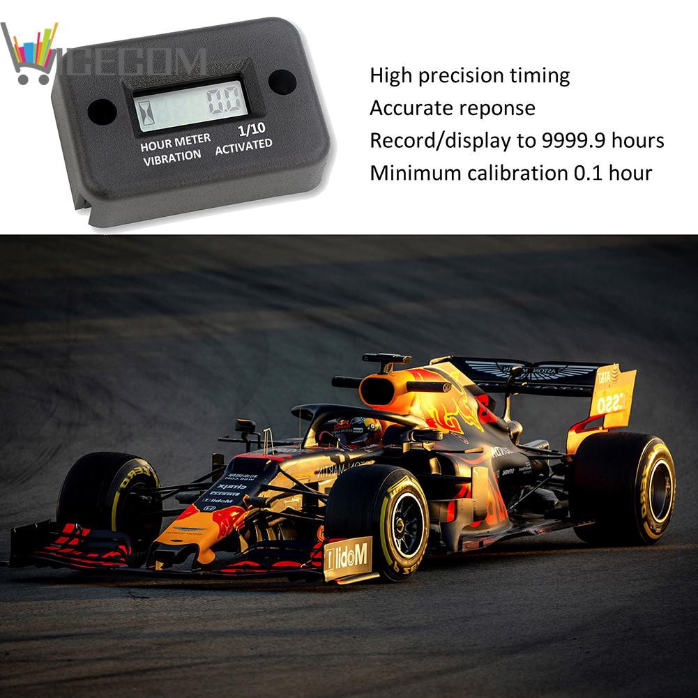 Đồng Hồ Đo Giờ Không Dây Kỹ Thuật Số Đa Năng Chống Nước Với Màn Hình Lcd Cho Atv Utv | BigBuy360 - bigbuy360.vn