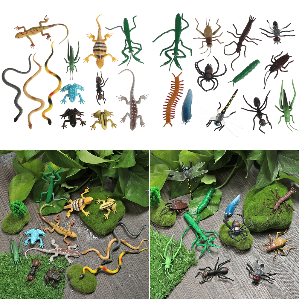 Set 12 Mô Hình Đồ Chơi Các Con Vật Xinh Xắn Dành Cho Các Bé