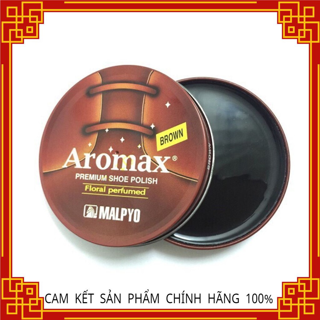 Xi Đánh Giày Aromax Hàn Quốc Màu Nâu Loại Tốt