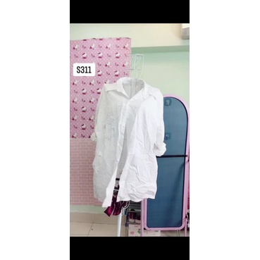 áo sơmi trắng chuẩn from. S311