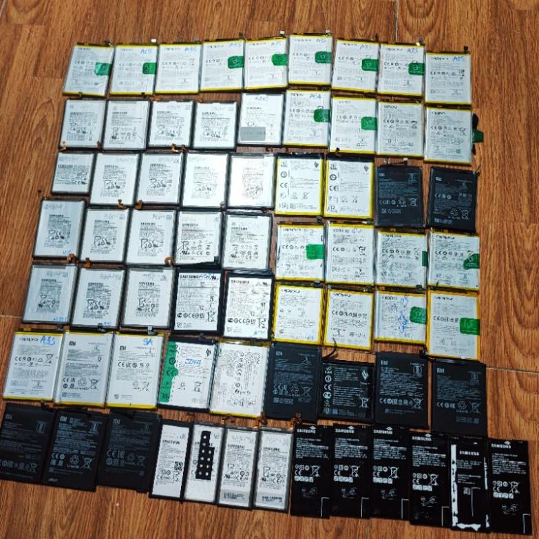 Pin cũ rin tháo máy,pin bóc máy còn ngon,ae chế DIY các kiểu. BH 1 năm