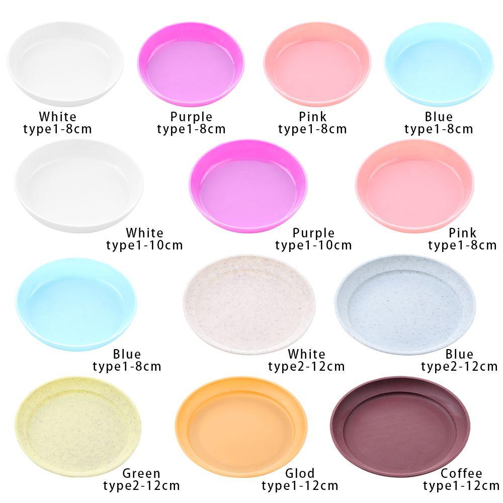 Set 2 Khay Nhựa Dày Dặn Đựng Đĩa / Hoa Chịu Được Sức Nặng