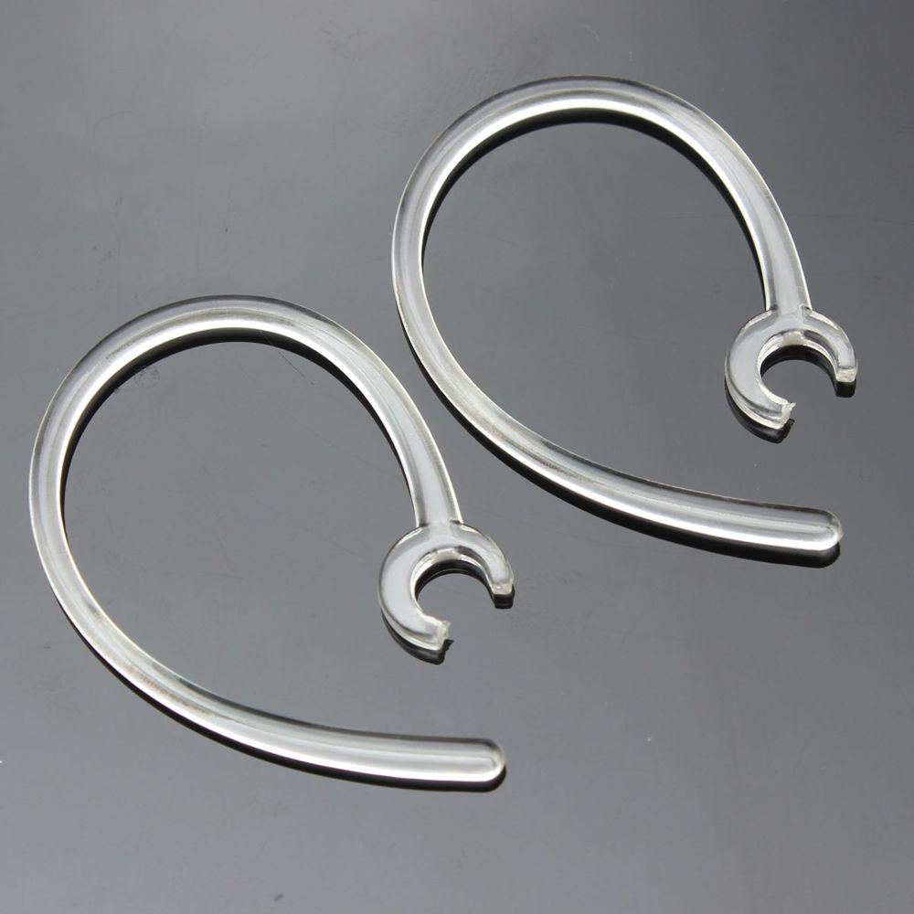 Móc Tai Nghe Đeo Vành Tai 6.0mm Bằng Nhựa Màu Đen Nhiều Màu