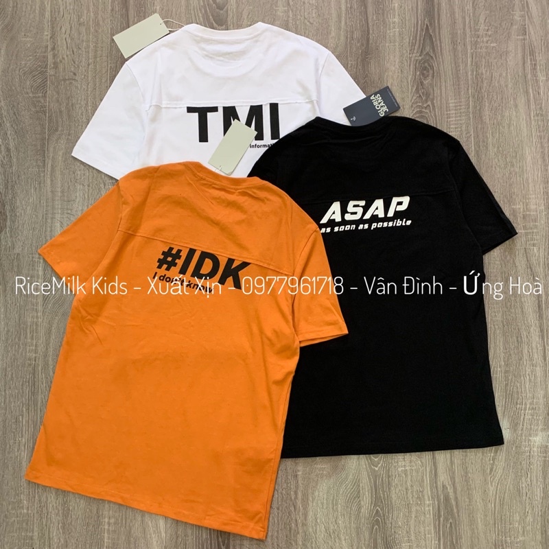 Áo phông nam nữ xuất dư xịn 5 màu