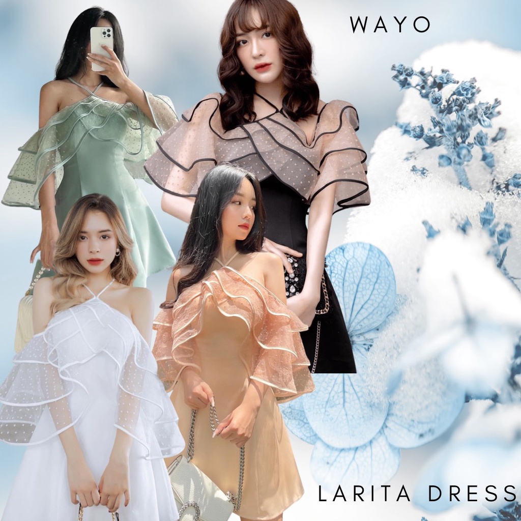 Đầm WAYO cánh tiên 4 màu dạo phố xinh đẹp