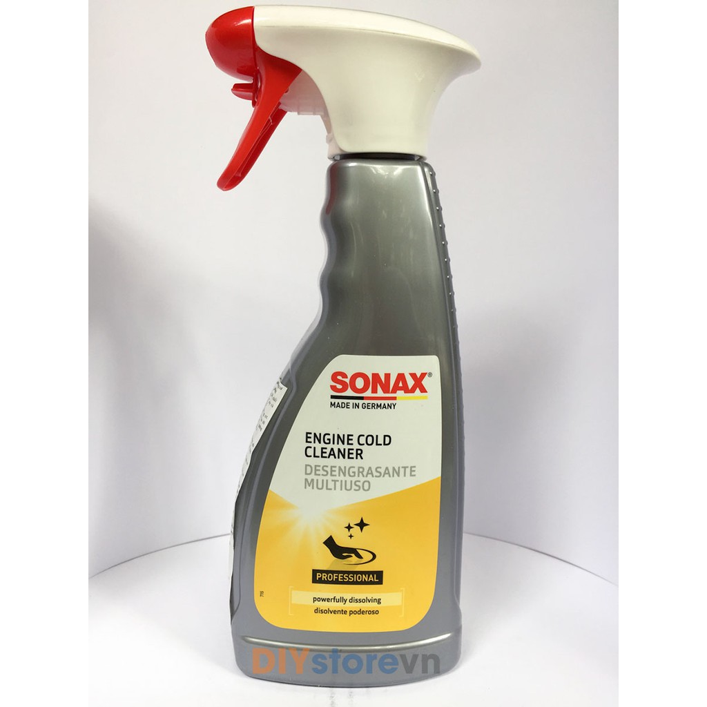 Dung dịch làm sạch khoang động cơ SONAX Engine Cold Cleaner, 500ml