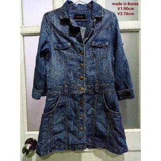 áo khoác jeans dáng dài 02