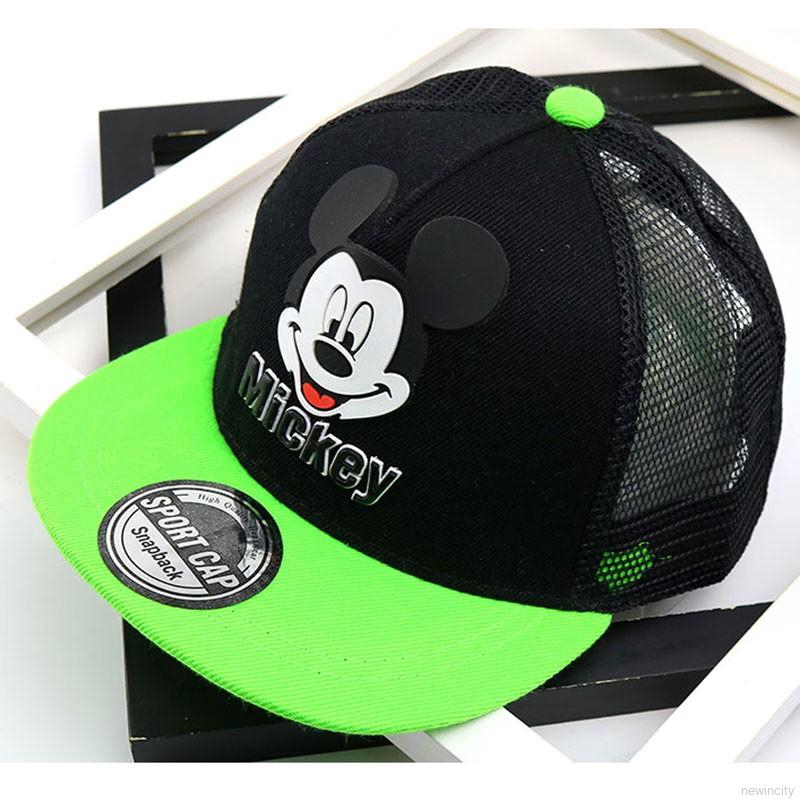 Mũ lưỡi trai tai chuột Mickey dễ thương cho bé