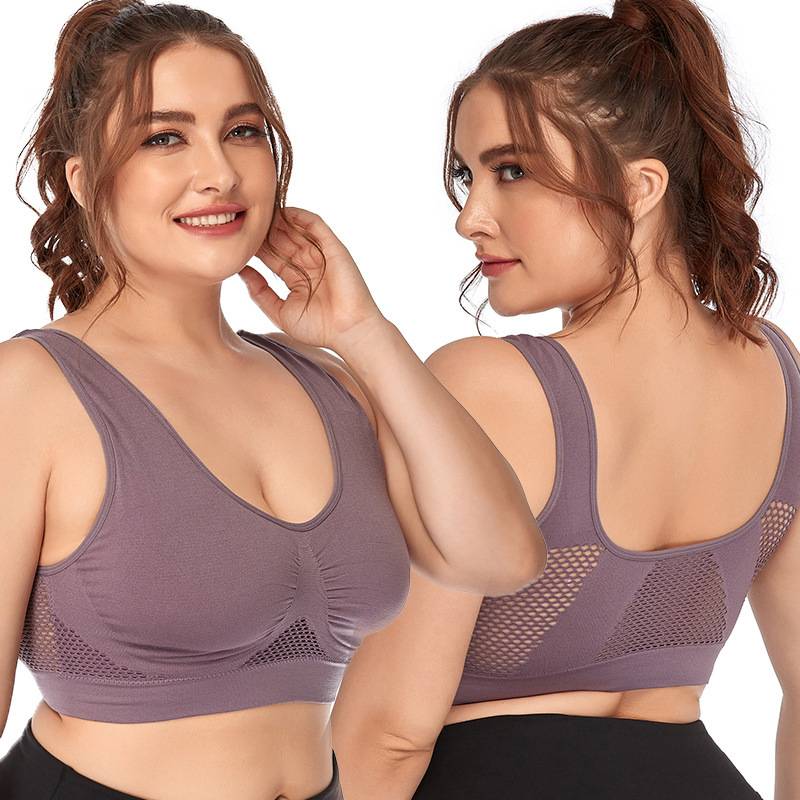 Cộng với kích thước M-6XL Liền mạch Áo ngực thể thao Đàn bà Đồ lót Bralette