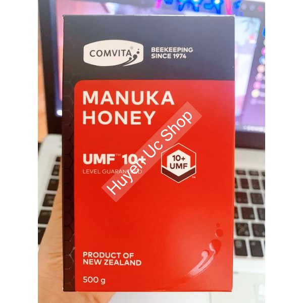 Mật ong Manuka Comvita UMF 5+ 10+ 15+ 20+ 250mg 500mg, xuất xứ Úc, hàng Chemist đủ bill giá tốt