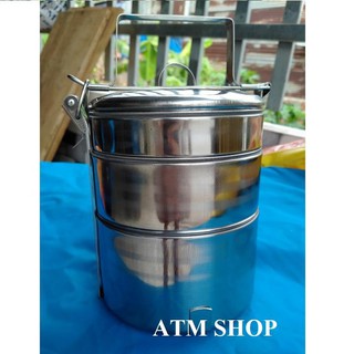 CÀ MÊN INOX 3 NGĂN-CÀ MÊN ĐỰNG CƠM